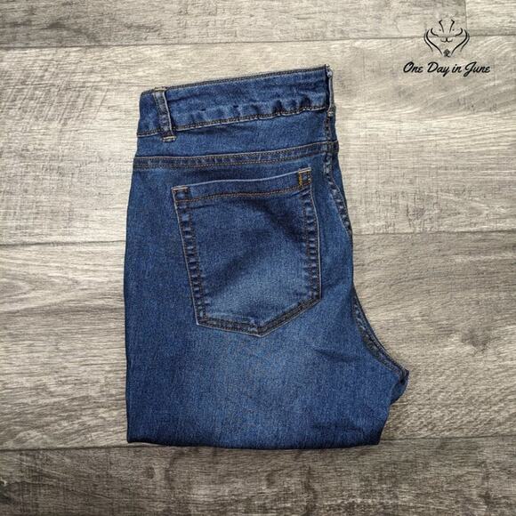 Megan Jeans Juniors Straight Leg Jeans Size 13 - Picture 6 of 6